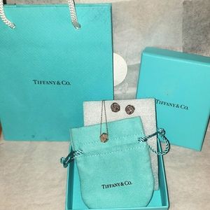 Authentic RTF Twist knott earrings and necklace